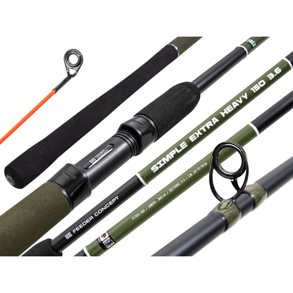 Удилище фидерное Feeder Concept Simple Extra Heavy 150 3.60