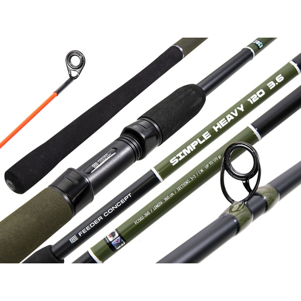 Удилище фидерное Feeder Concept Simple Heavy 120 3.60