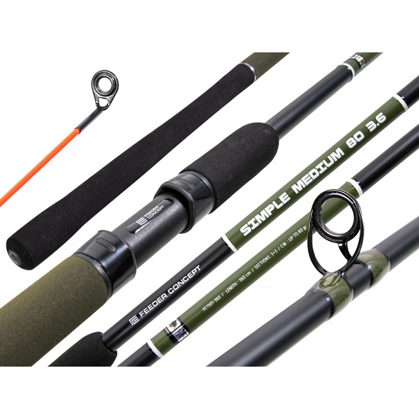 Удилище фидерное Feeder Concept Simple Medium 080 3.60