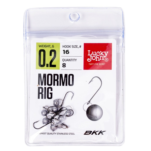 Мормышки Lucky John Mormo Rig (8 шт./уп.) 0.2 гр