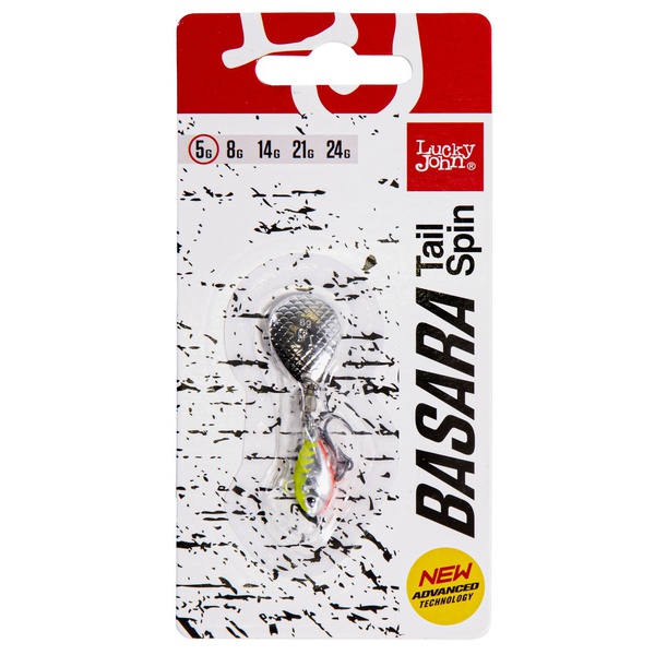 Тейл-спиннер Lucky John Basara Tail Spin 5г 015