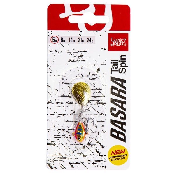 Тейл-спиннер Lucky John Basara Tail Spin 5г 016