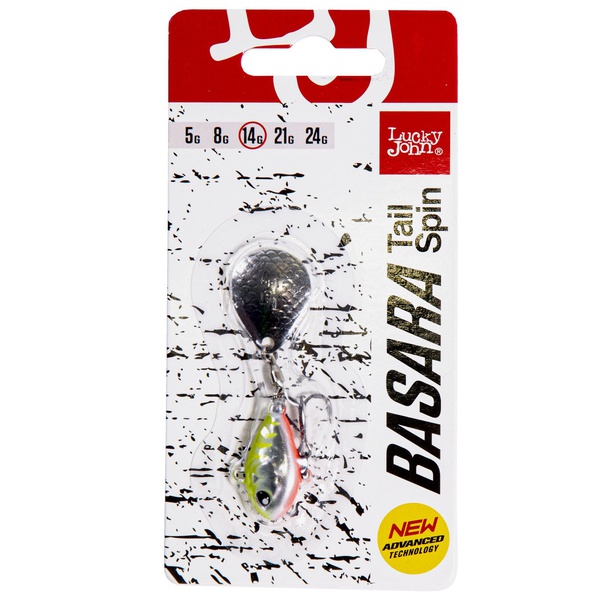 Тейл-спиннер Lucky John Basara Tail Spin 14г 015