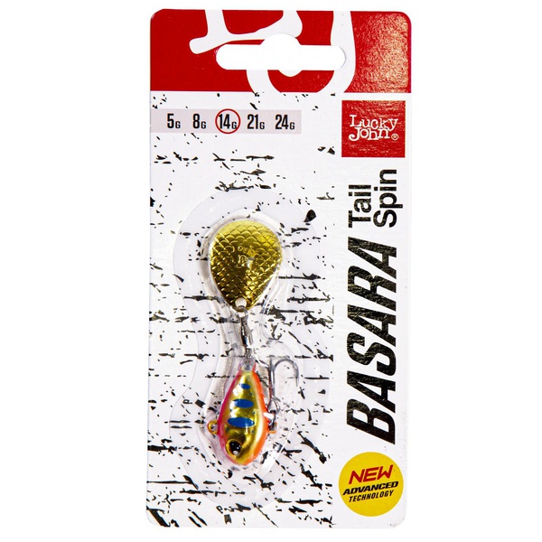 Тейл-спиннер Lucky John Basara Tail Spin 14г 016