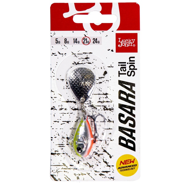 Тейл-спиннер Lucky John Basara Tail Spin 22г 015