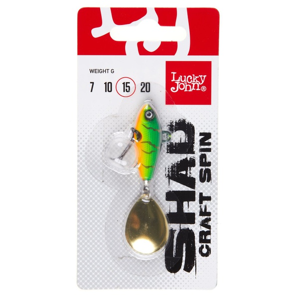 Тейл-спиннер Lucky John Shad Craft Spin 15 г 003