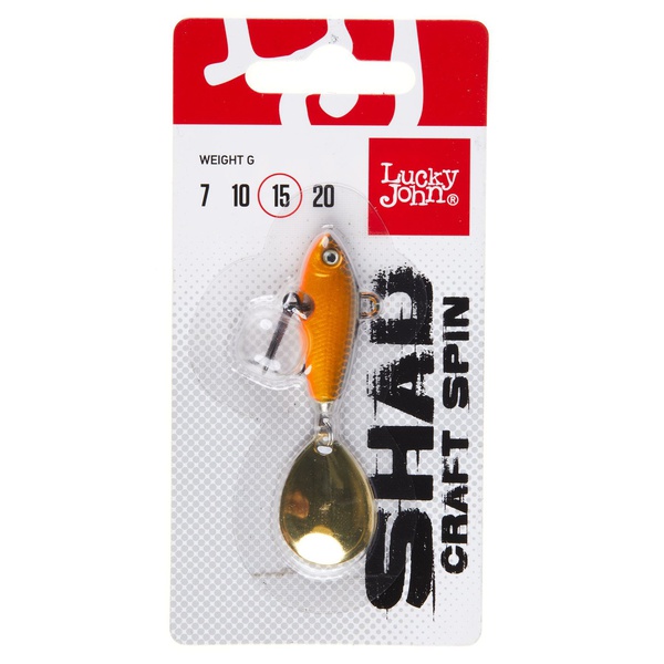Тейл-спиннер Lucky John Shad Craft Spin 15 г 016