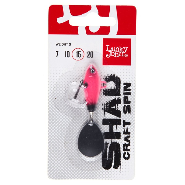 Тейл-спиннер Lucky John Shad Craft Spin 15 г 021