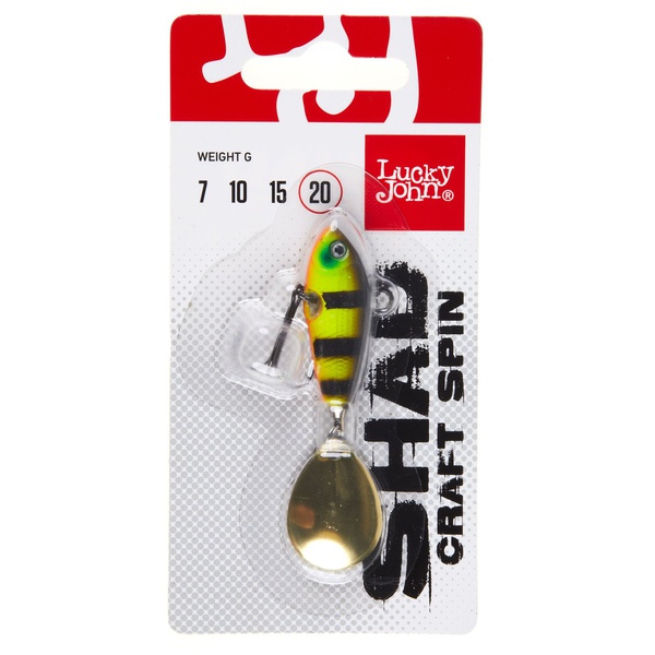 Тейл-спиннер Lucky John Shad Craft Spin 20 г 004