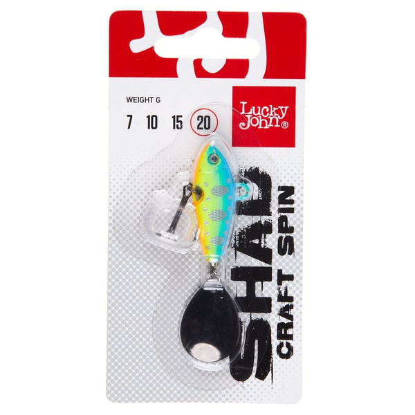 Тейл-спиннер Lucky John Shad Craft Spin 20 г 015