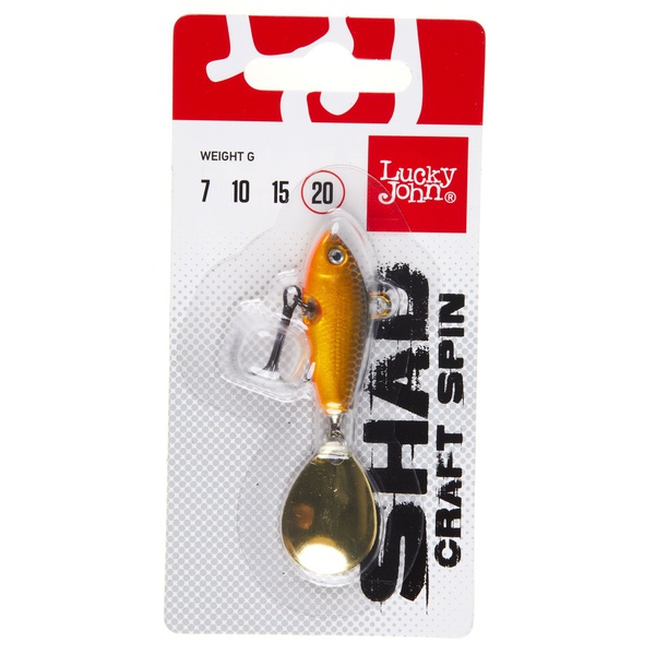 Тейл-спиннер Lucky John Shad Craft Spin 20 г 016