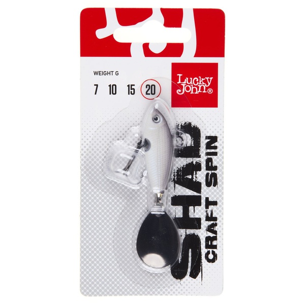 Тейл-спиннер Lucky John Shad Craft Spin 20 г 017