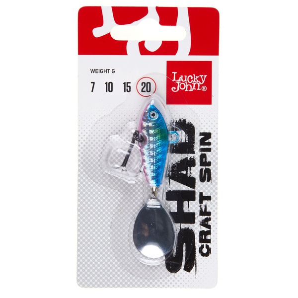 Тейл-спиннер Lucky John Shad Craft Spin 20 г 018