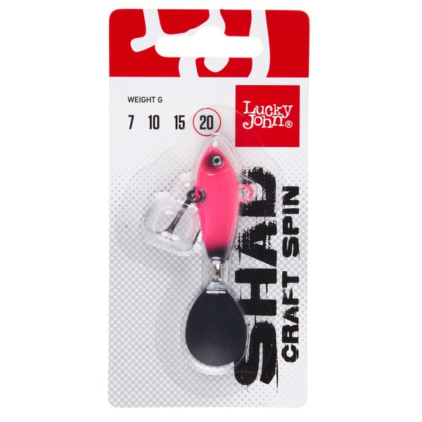 Тейл-спиннер Lucky John Shad Craft Spin 20 г 021