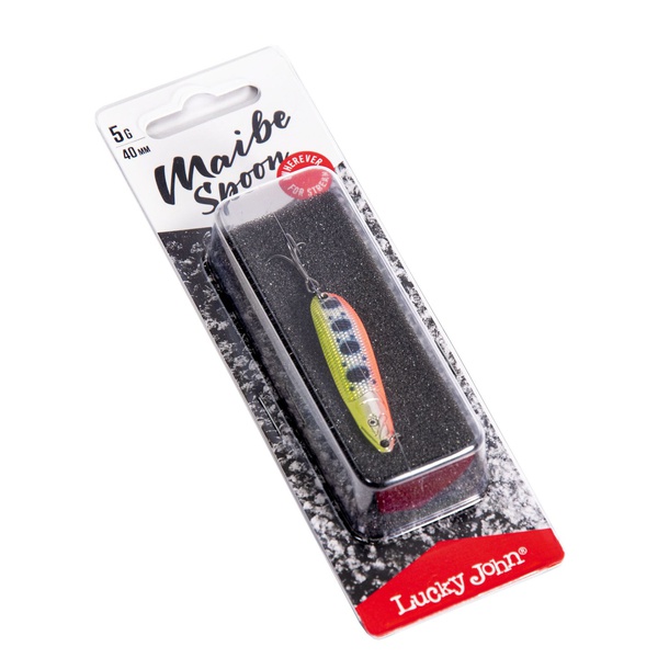 Блесна колеблющаяся Lucky John Maibe Spoon 011, 40мм/5г