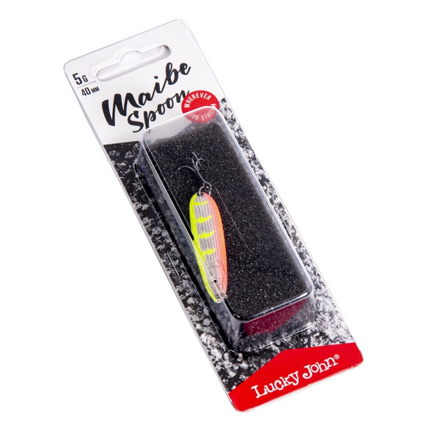 Блесна колеблющаяся Lucky John Maibe Spoon 012, 50мм/8г