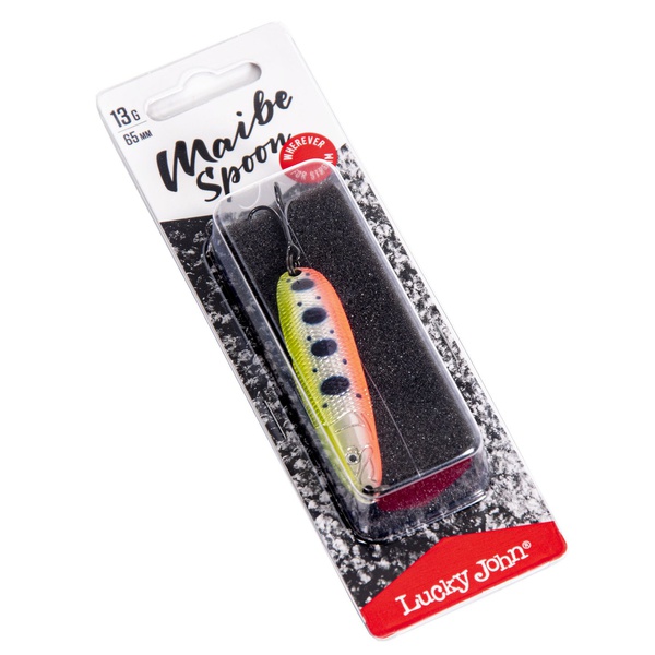 Блесна колеблющаяся Lucky John Maibe Spoon 011, 75мм/18г
