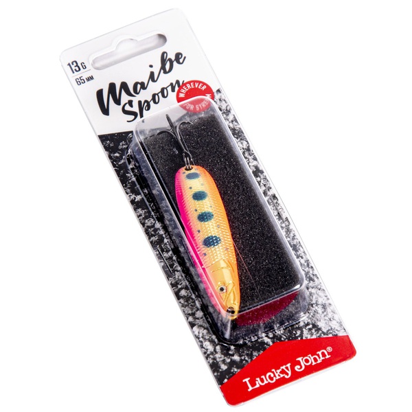 Блесна колеблющаяся Lucky John Maibe Spoon 013, 75мм/18г