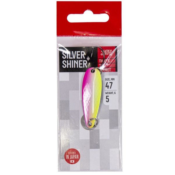 Блесна колеблющаяся Lucky John Silver Shiner 005, 47 мм / 5 г