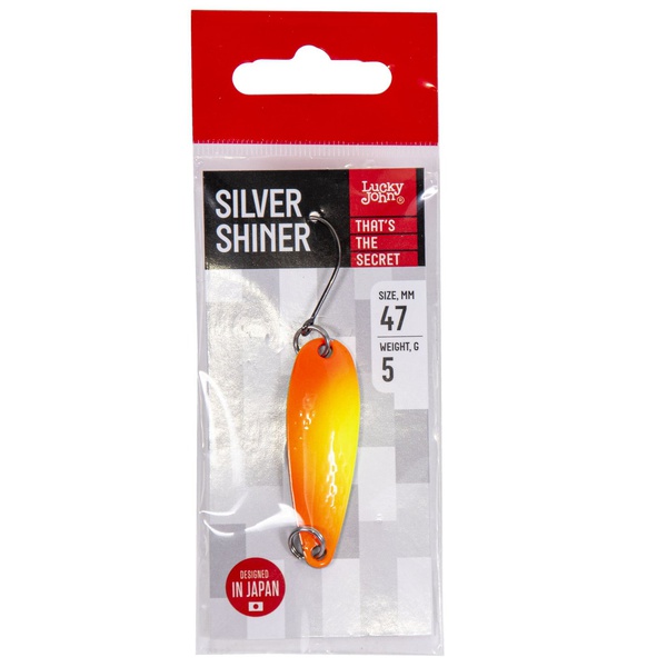 Блесна колеблющаяся Lucky John Silver Shiner 006, 47 мм / 8 г