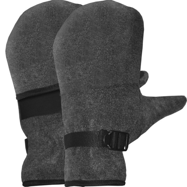 Перчатки-варежки флис Hot Shot Puffin Down Серый
