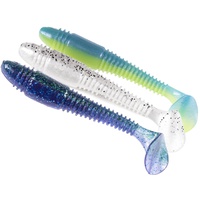 Виброхвосты съедобные Lucky John Pro Series Tioga Fat (14.7см) 3 шт MIX 4