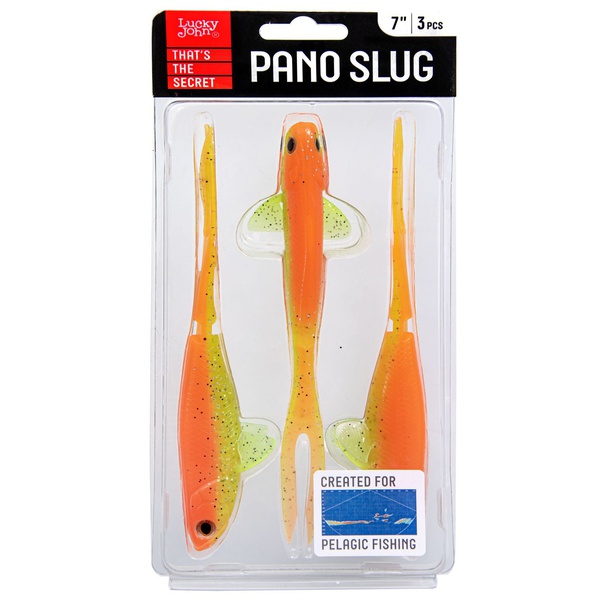 Слаги тонущие Lucky John 3D Series Pano Slug (17.8 см/3 шт) Z12