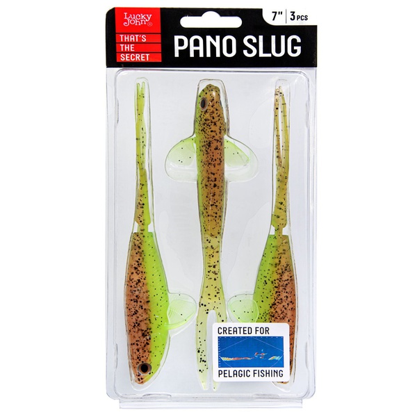 Слаги тонущие Lucky John 3D Series Pano Slug (17.8 см/3 шт) Z15
