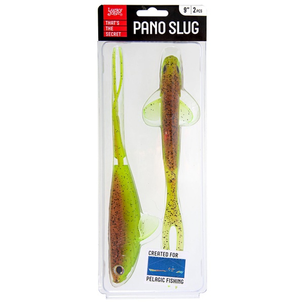 Слаги тонущие Lucky John 3D Series Pano Slug (22.8 см/2 шт) Z15