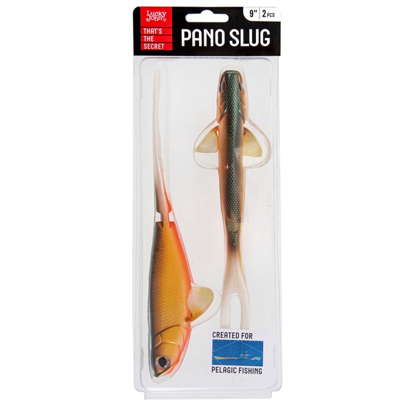 Слаги тонущие Lucky John 3D Series Pano Slug (22.8 см/2 шт) Z22