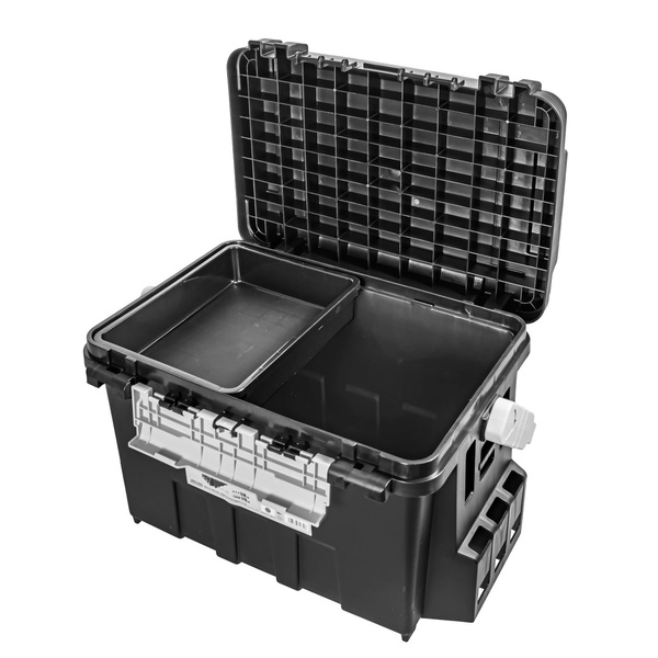 Ящик рыболовный Meiho Buchet Mouth BM-9000 черный/серый