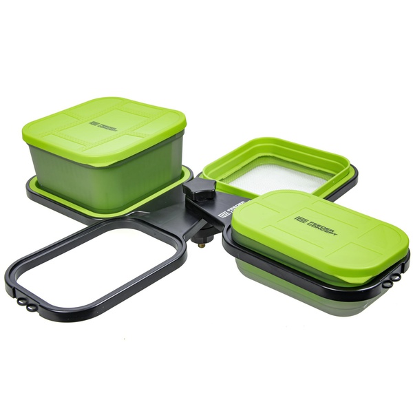 Набор рыболовных коробок с подставкой FC Feeder Bait Box Set (12 предметов)