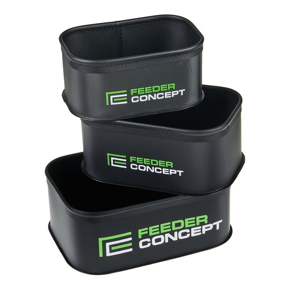Набор ёмкостей рыболовных Feeder Concept EVA (3 шт)