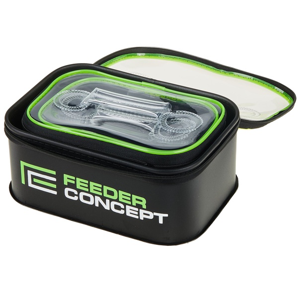 Набор ёмкостей рыболовных Feeder Concept EVA (3 шт, с крышками)