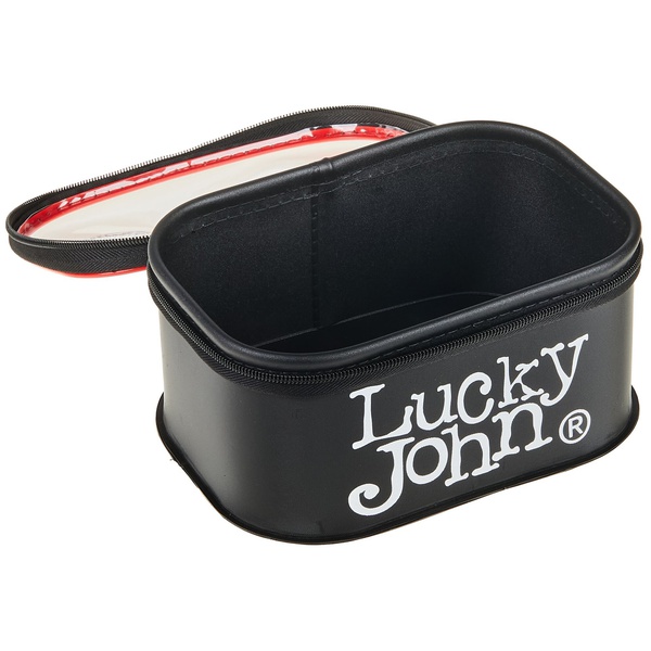 Ёмкость рыболовная Lucky John EVA (с крышкой) 21 x 14.5 x 8 см