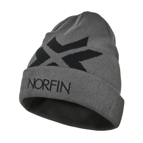 Шапка Norfin Northen Star серый/чёрный