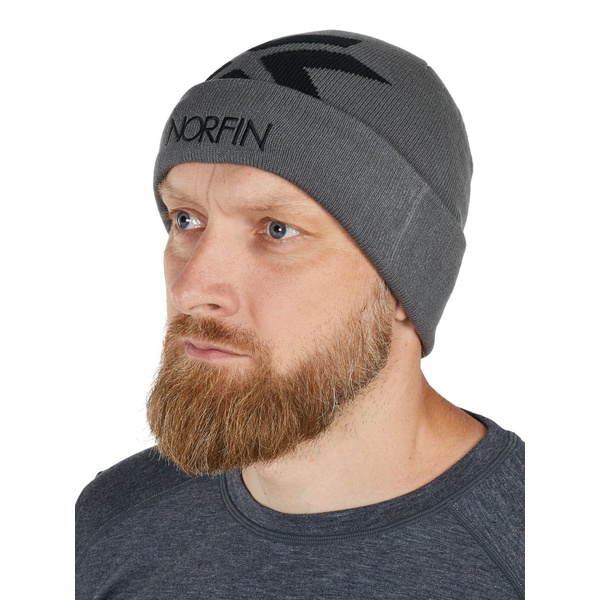 Шапка Norfin Northen Star серый/чёрный