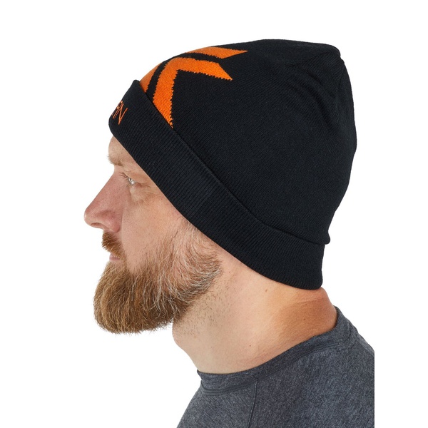 Шапка Norfin Northen Star черный/оранжевый