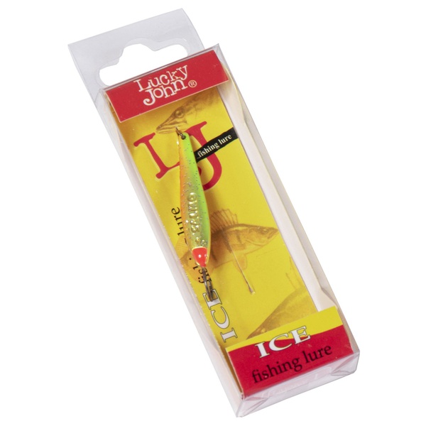 Блесна вертикальная Lucky John Model S-1 c впаянным крючком, 1,5г OR