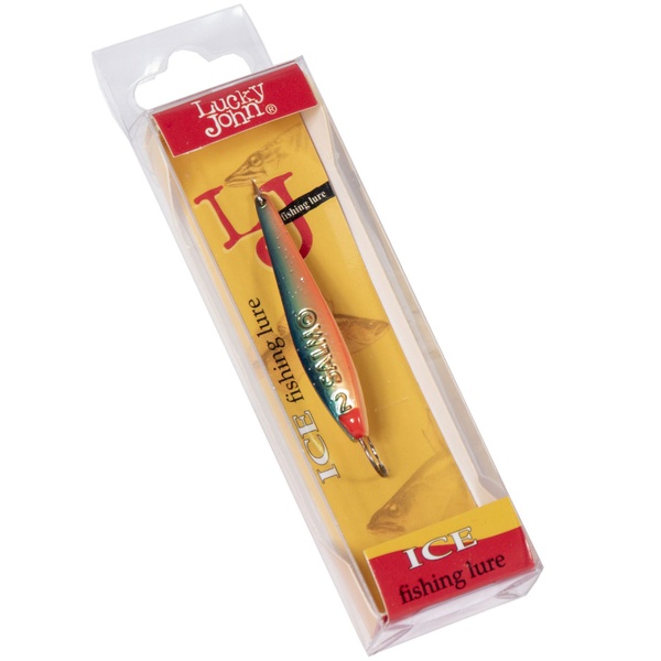 Блесна вертикальная Lucky John Model S-2 c впаянным крючком, 3г AP