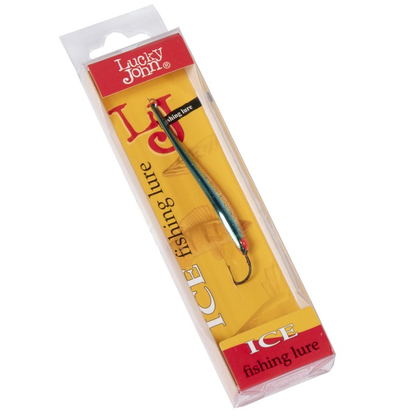 Блесна вертикальная Lucky John Model S-3 c впаянным крючком, 6г AP