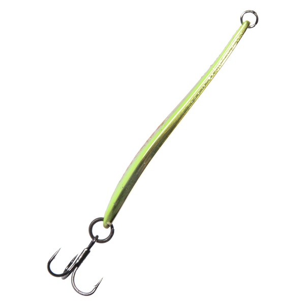 Блесна вертикальная Lucky John Model S-2 c тройником, 3г OR