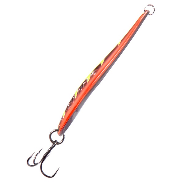 Блесна вертикальная Lucky John Model S-2 c тройником, 3г YR