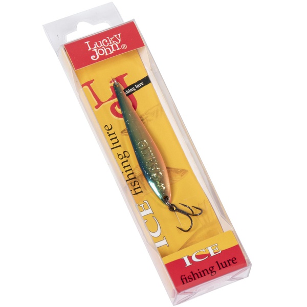 Блесна вертикальная Lucky John Model S-3 c тройником, 6г AP
