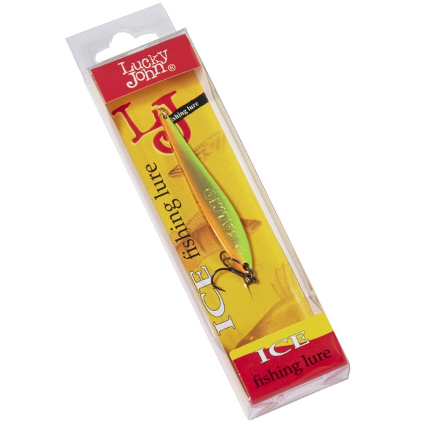 Блесна вертикальная Lucky John Model S-3 c тройником, 6г OR