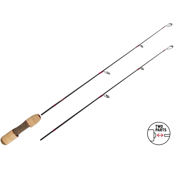 Удилище зимнее Lucky John C-Tech Vib Duet (57 см, 2 хлыста)