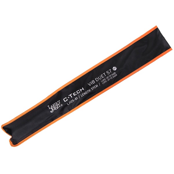 Удилище зимнее Lucky John C-Tech Vib Duet (57 см, 2 хлыста)