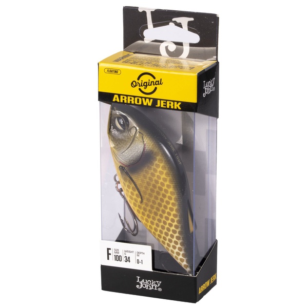 Воблер Lucky John Original Arrow Jerk F (10 см/34 г) 038