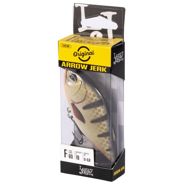 Воблер Lucky John Original Arrow Jerk F (8 см/19 г) 037