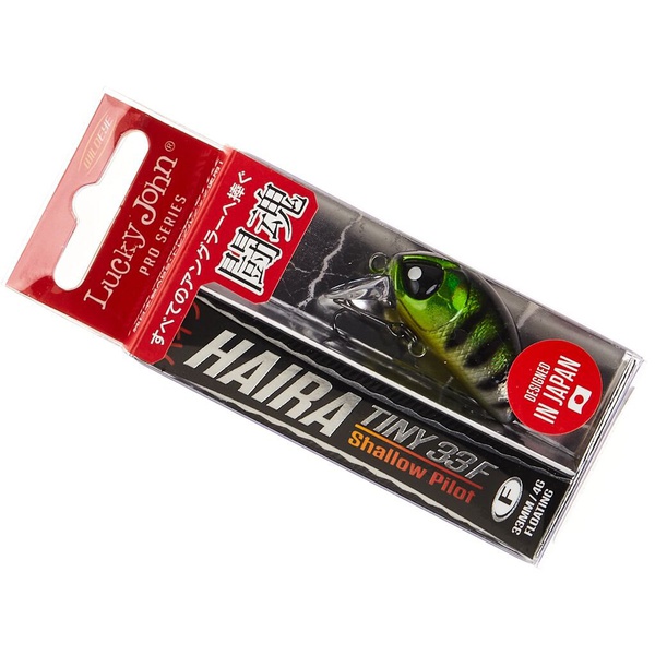 Воблер Lucky John Pro Series Haira Tiny Shallow Pilot F 3,3 см 148